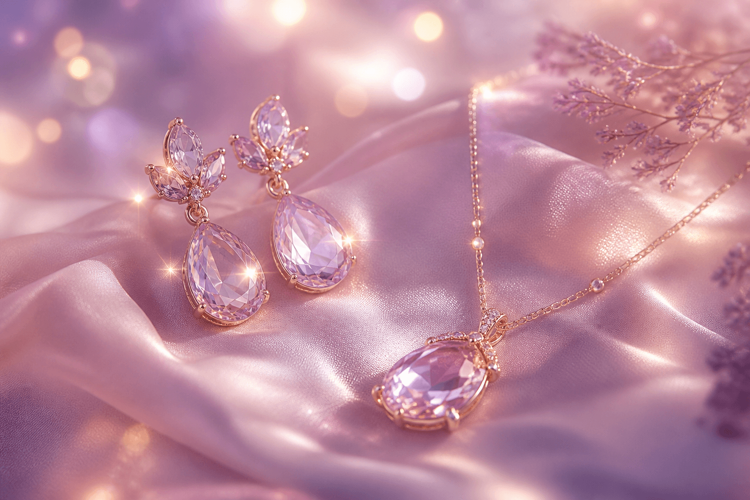 Crystal sparkle set